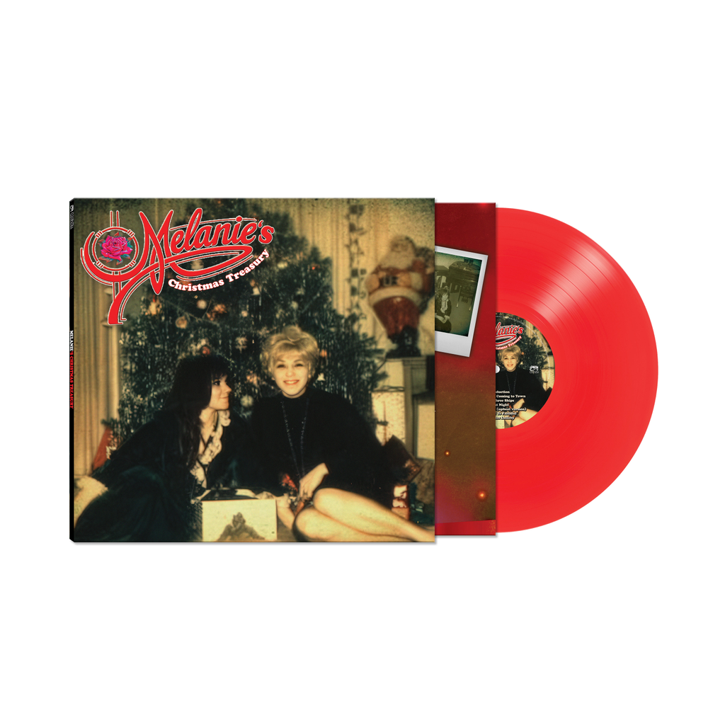 Melanie's Christmas Treasury [Red LP] Vinyl Record