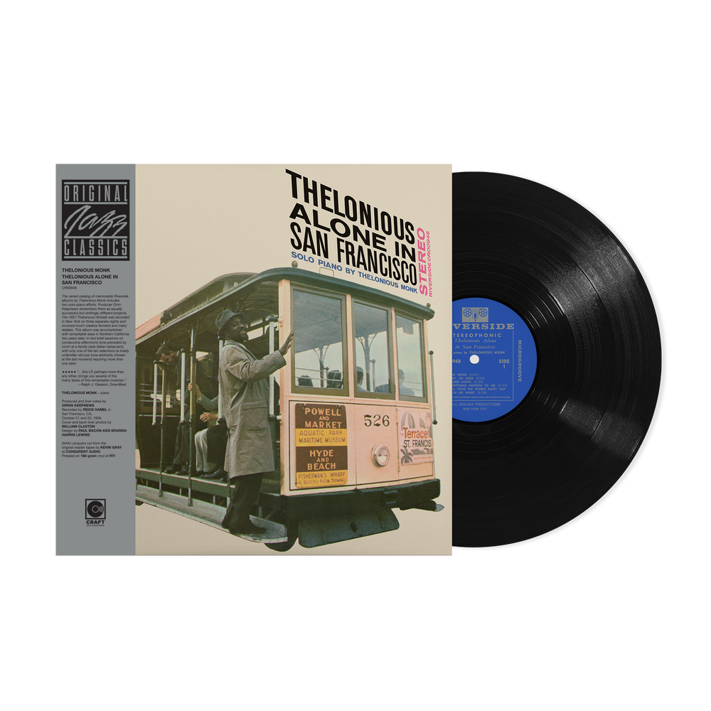 Thelonious Alone in San Francisco (Original Jazz Classics Series) [180 Gram] Vinyl Record
