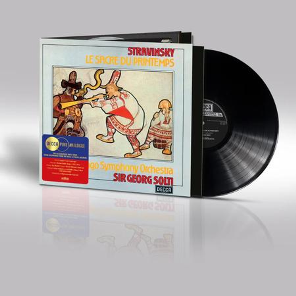 Stravinsky / Chicago Sym Orchestra / George Solti - Le Sacre Du Printemps (Decca Pure Analogue Series) [LP]