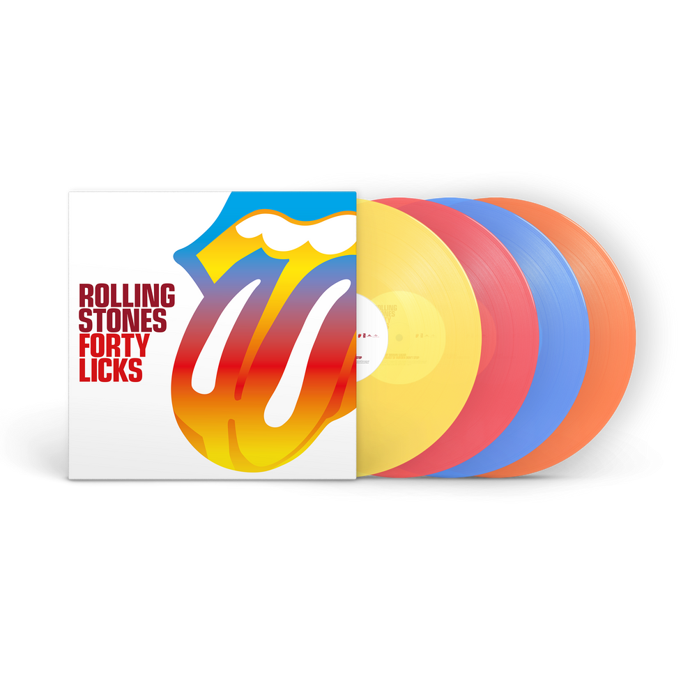 The Rolling Stones - Forty Licks 4LP [180g Transparent Multicolor]
