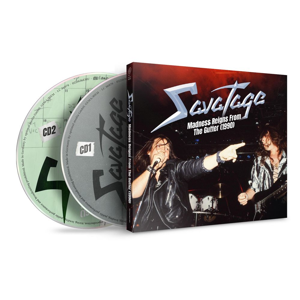 Pre-Order: Savatage - Madness Reigns From The Gutter (1990) [CD]