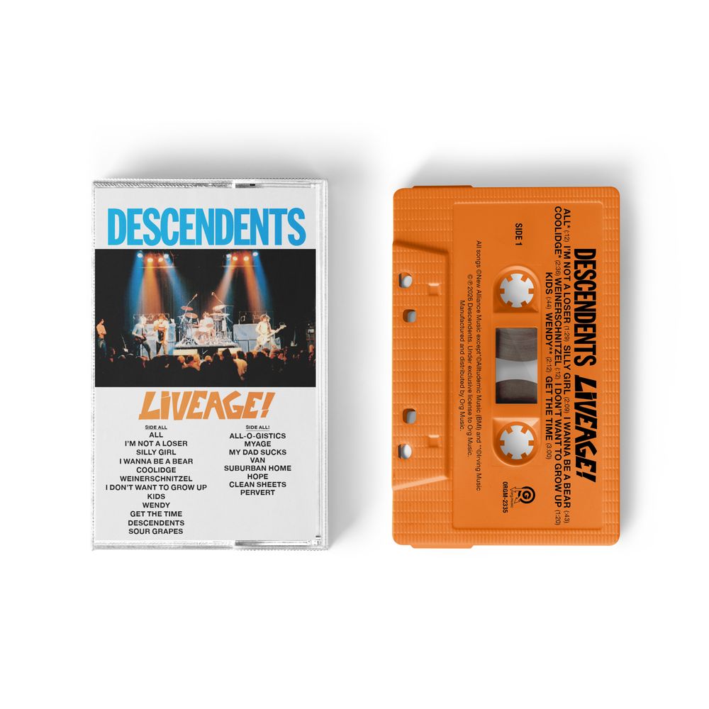 Pre-Order: Descendents - Liveage! - 2026 [Orange]