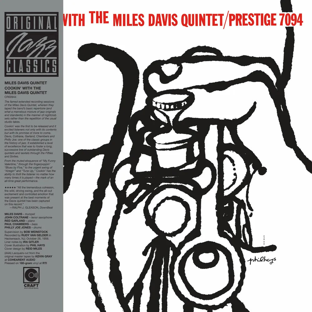 The Miles Davis Quintet - Cookin' With The Miles Davis Quintet - 2026 Original Jazz Classics [180g with tip-on jacket + obi]