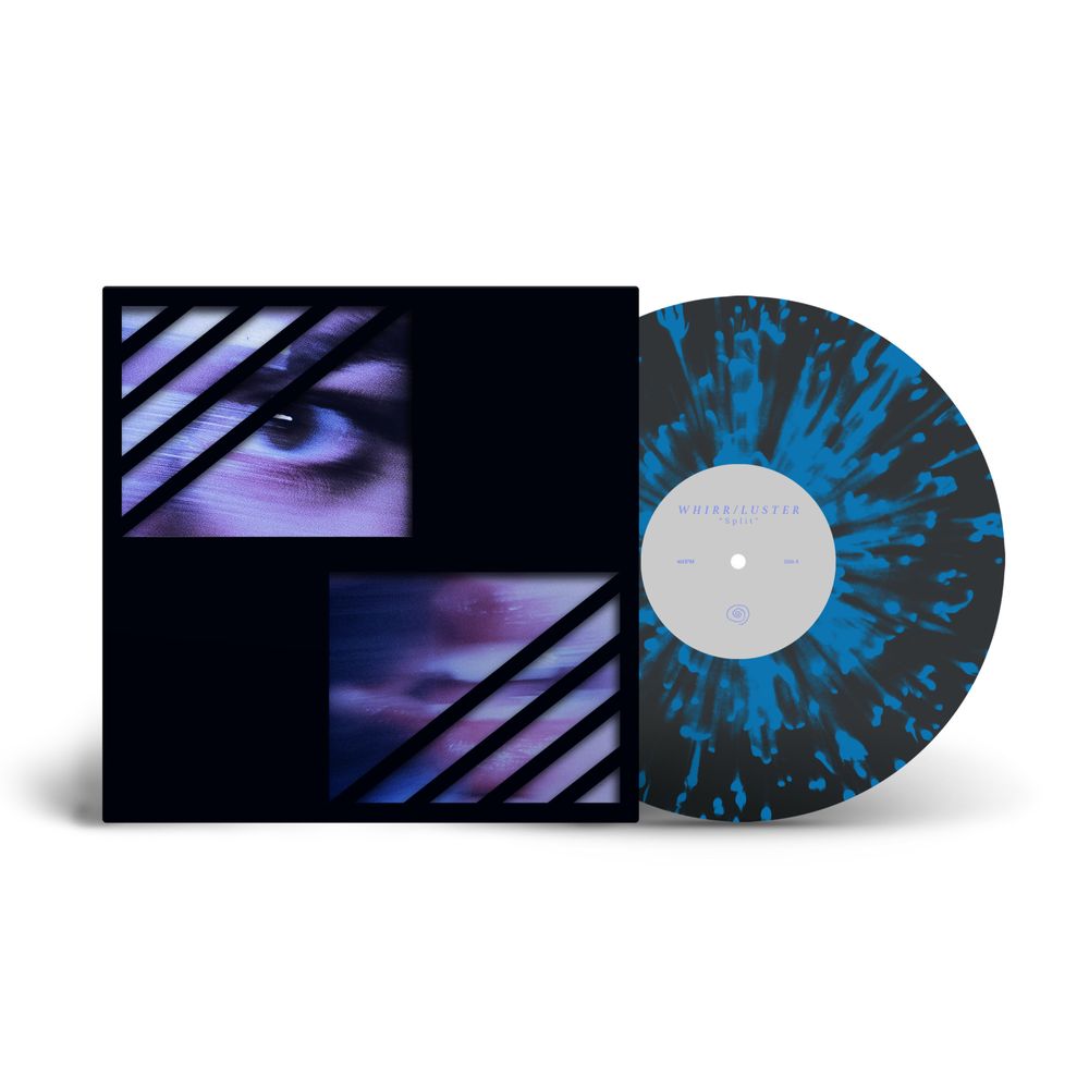 Pre-Order: Whirr - Whirr & Luster [Black Ice w/ Blue Splatter]