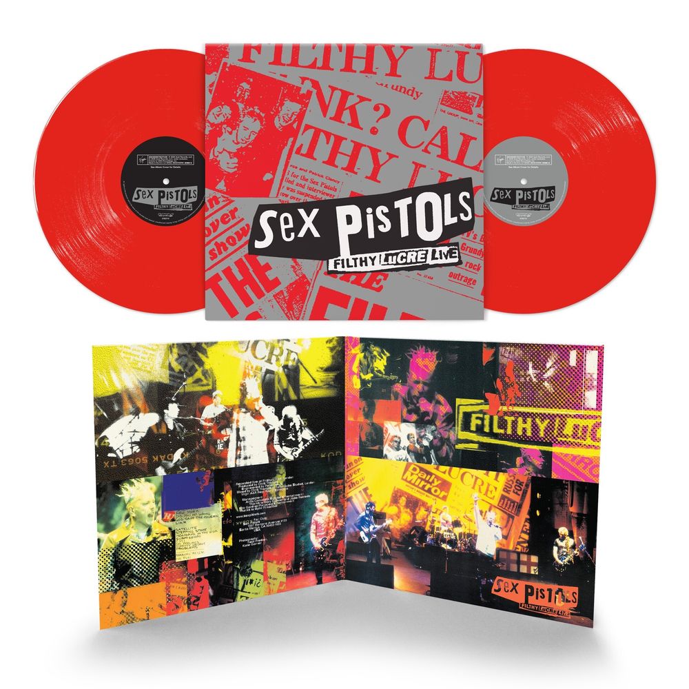 Pre-Order: Sex Pistols - Filthy Lucre Live - 30th Anniversary [180g Red]