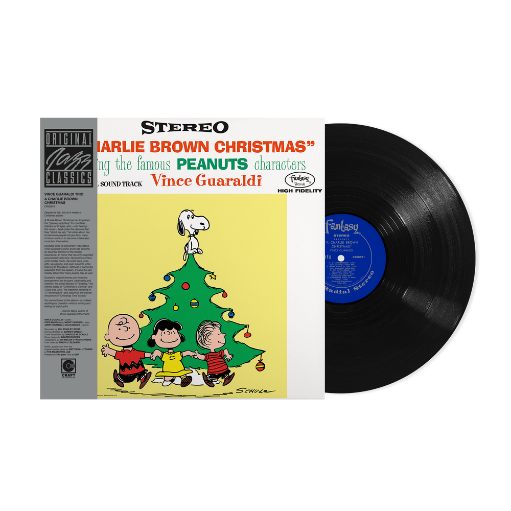 Vince Guaraldi Trio - A Charlie Brown Christmas - Original Jazz Classics Series [180g Black tip-on w obi] Vinyl Record