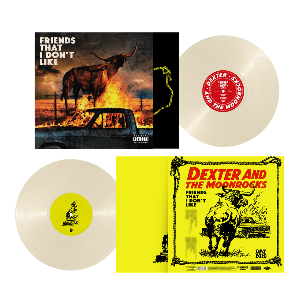 Dexter & Moonrocks - Friends That I Don't Like [Cream White] Vinyl Record
