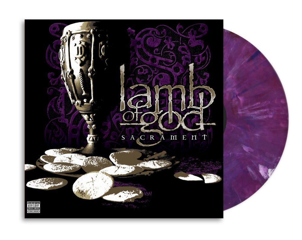 Lamb Of God - Sacrament - 20th Anniversary [Blackened Purple] Vinyl Record