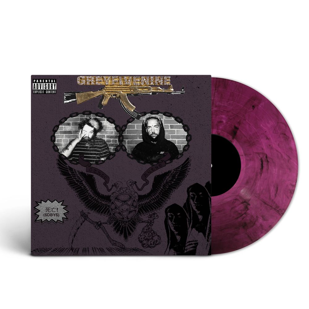 Pre-Order: $uicideBoy$ - Stop Staring at the Shadows [Purple Smoke] Vinyl Record