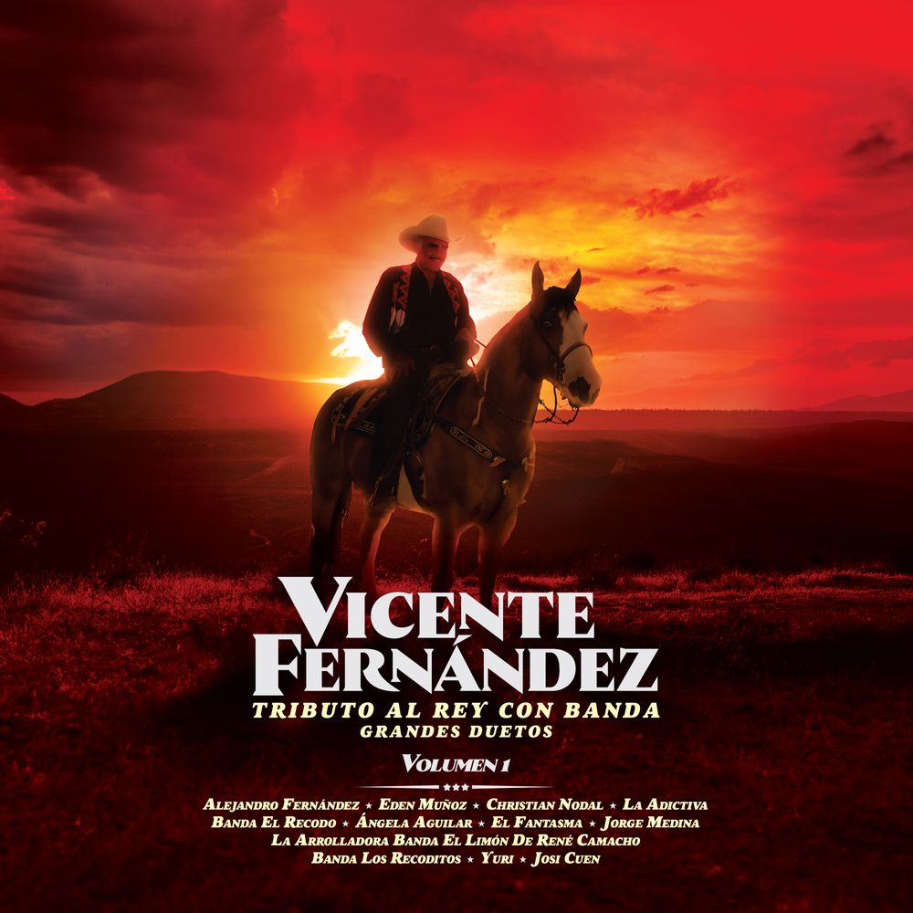 Vicente Fernandez - Tributo Al Rey Con Banda (Grandes Duetos Vol. 1) [LP] Vinyl Record