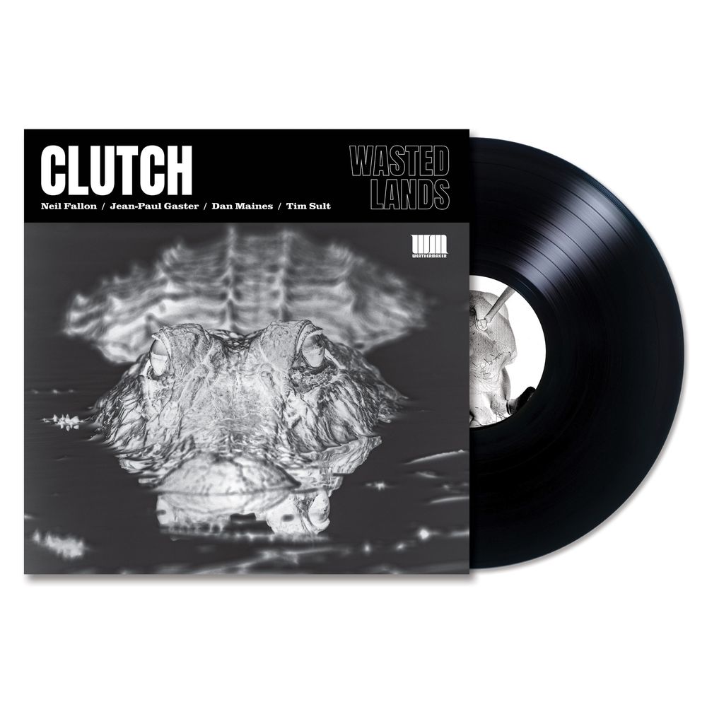 Pre-Order: Clutch - WASTED LANDS [Black] Vinyl Record