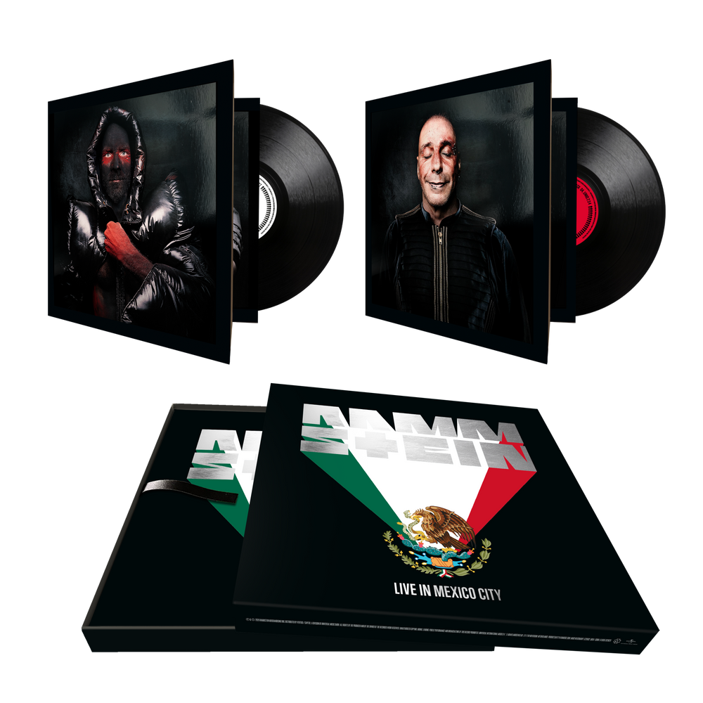 Pre-Order: Rammstein - LIVE IN MEXICO CITY [180g 4 LP 45RPM] Vinyl Record