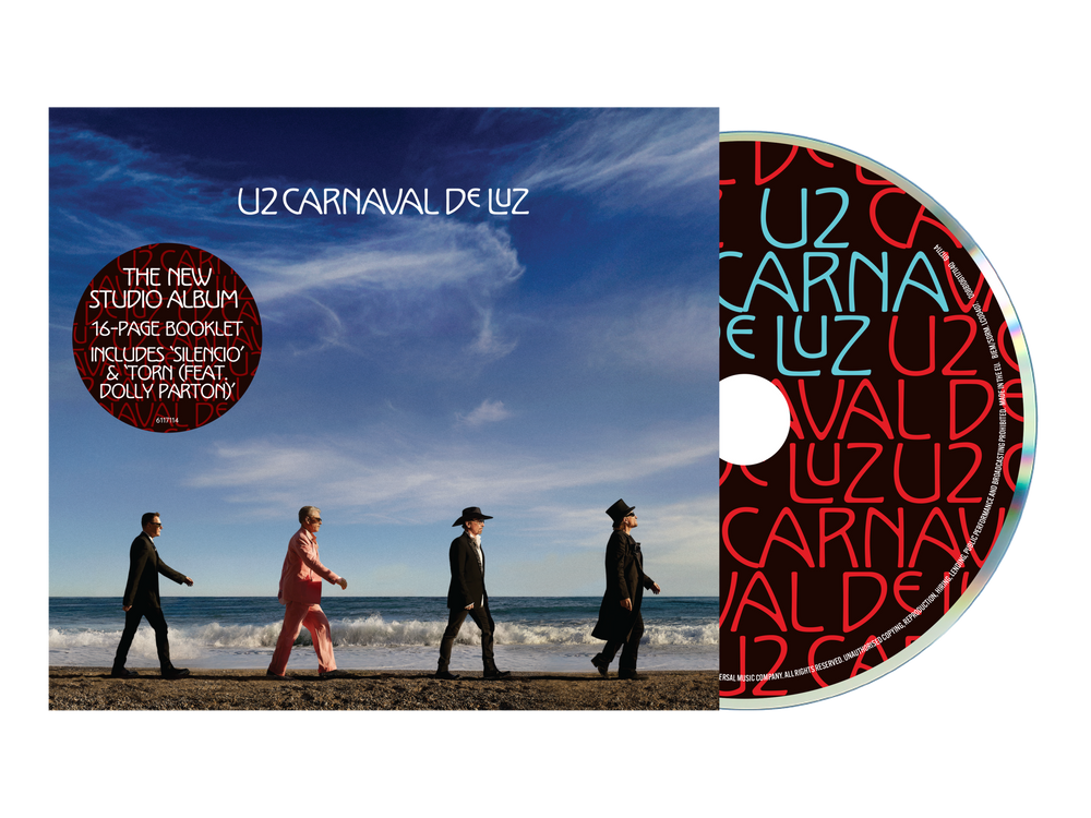 Pre-Order: U2 - Carnaval De Luz Music CD