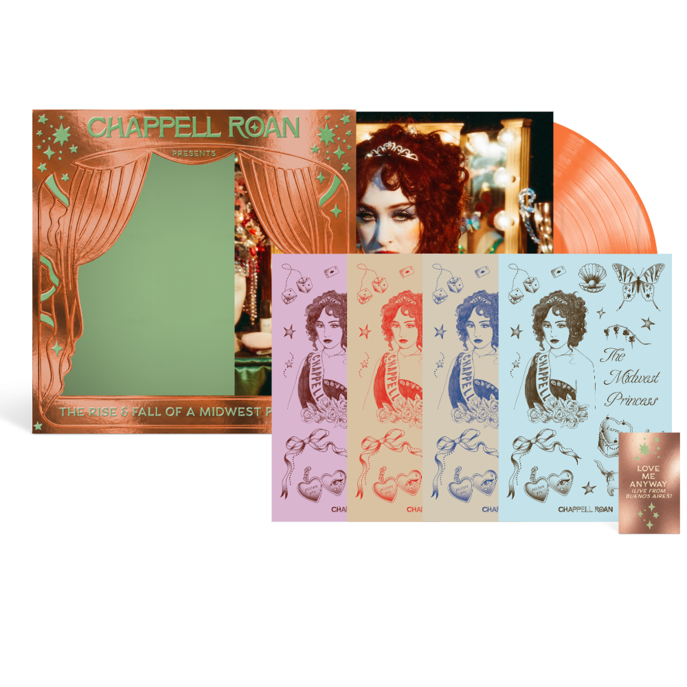 Pre-Order: Chappell Roan - The Rise and Fall of a Midwest Princess - 3 Year Anniversary [My Kink Is Coral 2 LP] Vinyl Record