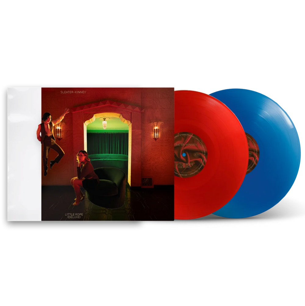 Pre-Order: Sleater-Kinney - Little Rope - Deluxe Edition (3 Bonus Songs) [Red / Blue] Vinyl Record