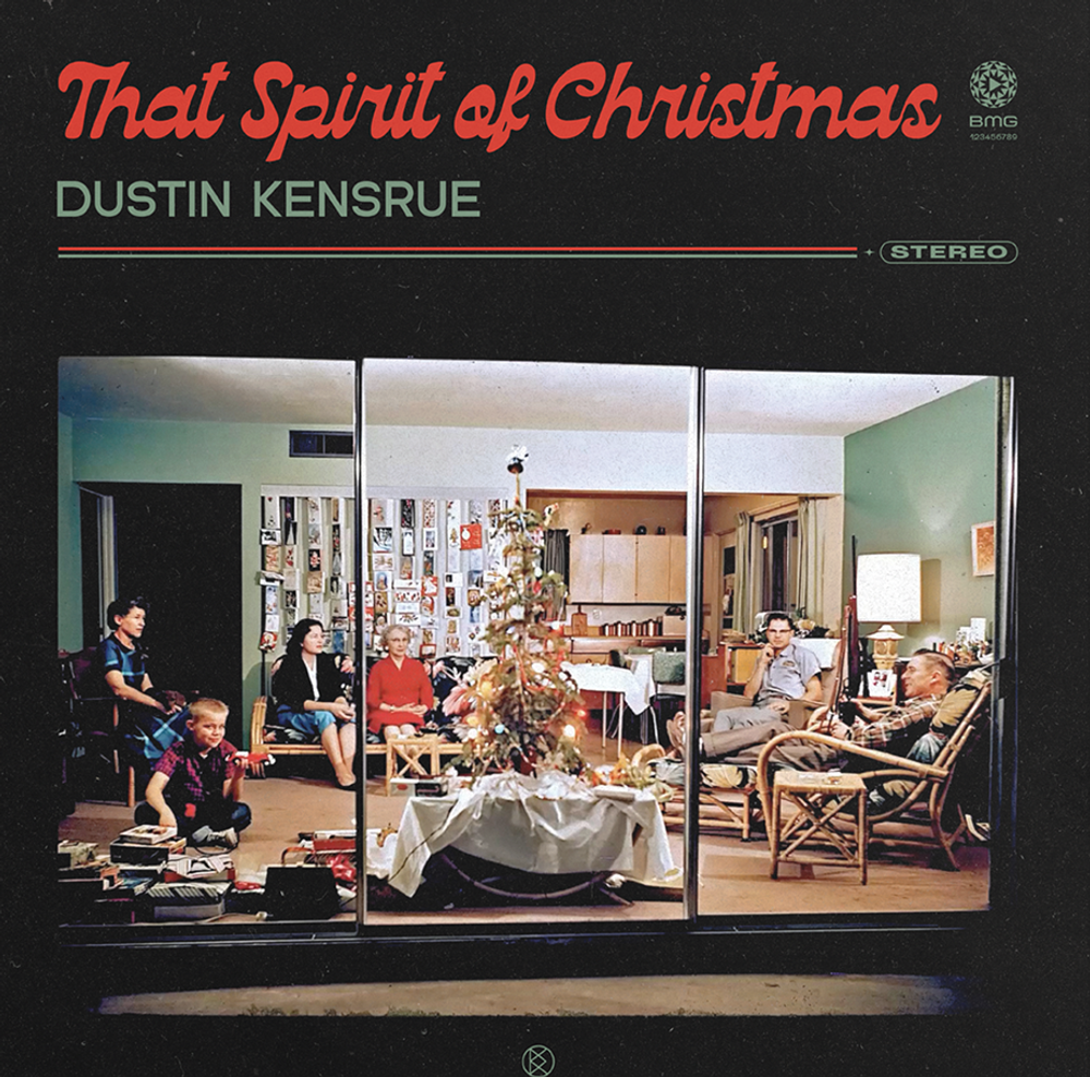 Pre-Order: Dustin Kensrue - That Spirit of Christmas [Clear/Red/Green Splatter LP] Vinyl Record