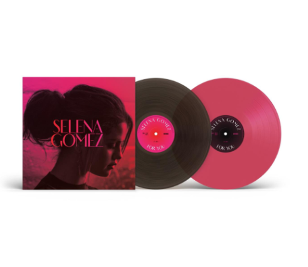 Pre-Order: Selena Gomez - For You [Pink / Black Ice] Vinyl Record