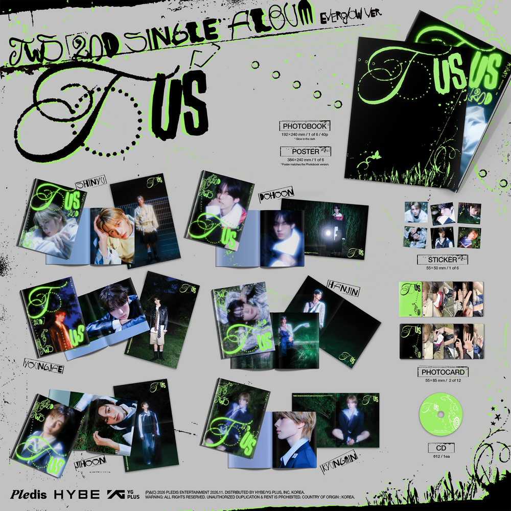Pre-Order: TWS - TWS 2nd Single Album 'TO US' [Everglow Ver.] Music CD