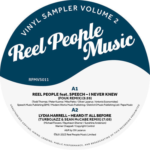 Various Artists - Reel People Music : Vinyl Sampler Vol. 2 (Various Artists)