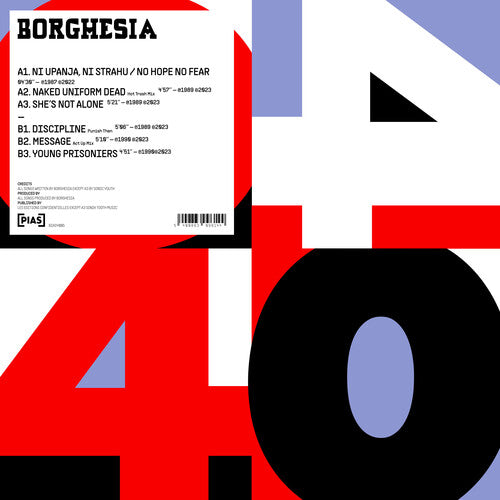 Borghesia - - Pias 40 - Vinyl Record