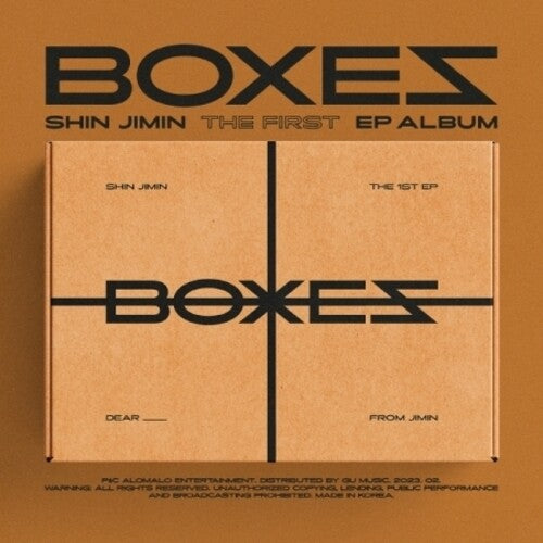 Shin Jimin - Boxes (1st Ep) - Music CD