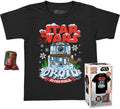 Funko Pocket Pop!&tee: - Star Wars-holiday R2d2(mt)- Xs - Collectibles