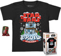 Funko Pocket Pop!&tee: - Star Wars-holiday R2d2(mt)- S - Collectibles