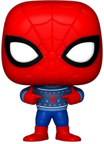 Funko Pocket Pop!&tee: - Marvel-holiday Spiderman-m - Collectibles