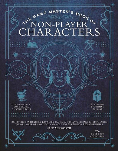 Ashworth,jeff / Bhullar,jasmine / Stanko,john - Game Masters Book Of Non Player Characters - Books
