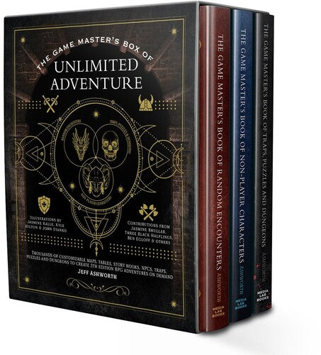 Ashworth,jeff - Game Masters Box Of Unlimited Adventure - Books