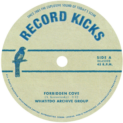 Whatitdo Archive Group - Forbidden Cove B/w The Cashmere Chamber - Vinyl Record
