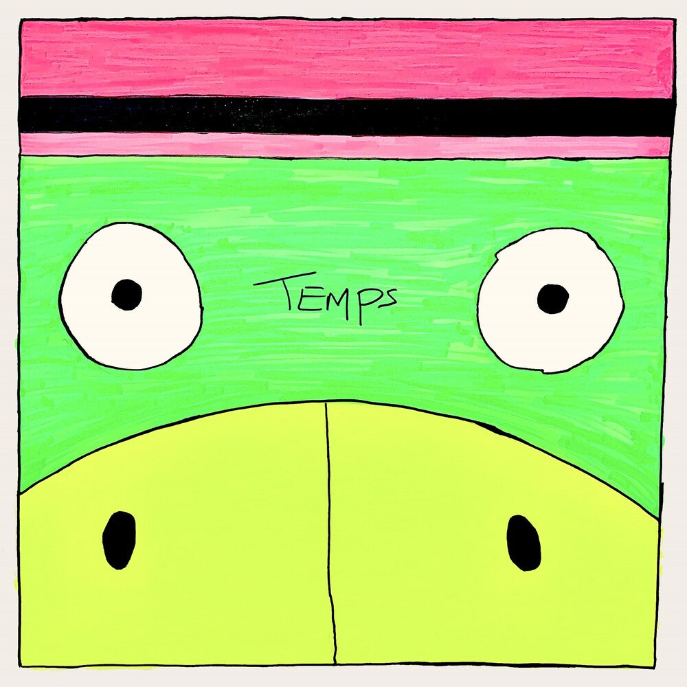 Temps - Party Gator Purgatory - Fluorescent Pink & Green [LP]