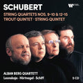 Berg,alban - Schubert: Str Qrts Nos. 9-10 & 12-15 Pno Qnt The - Music CD