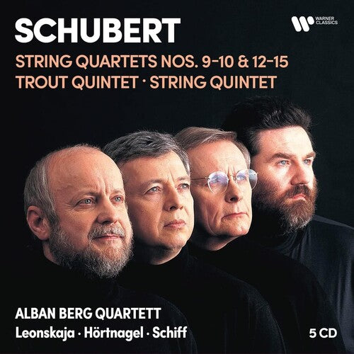 Berg,alban - Schubert: Str Qrts Nos. 9-10 & 12-15 Pno Qnt The - Music CD