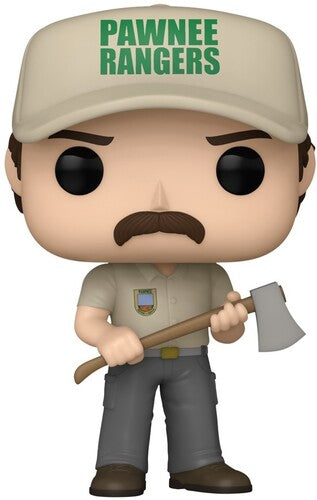 Funko Pop! Television: - Parks & Recreation - Ron (ranger) - Collectibles
