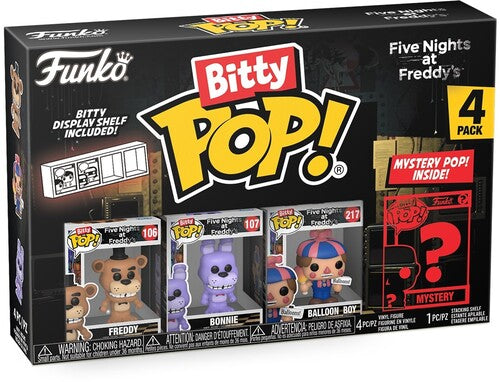 Bitty Pop Five Nights At Freddys - Bitty Pop Five Nights At Freddys Freddy 4 Pack - Collectibles