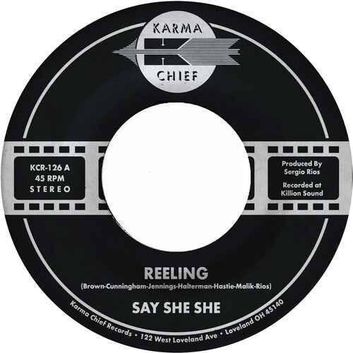 Say She She - Reeling / Don't You Dare Stop - Vinyl Record
