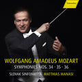 Mozart / Slovak Sinfonietta - Symphonies Nos. 34, 35 & 36 - Music CD