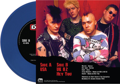 The Exploited - Usa [Blue 7-inch]