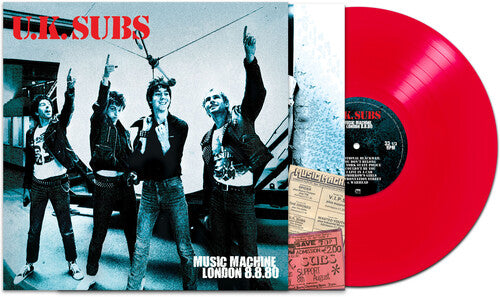 UK Subs - Music Machine London 8/8/80 - Red