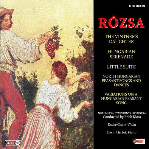 Rozsa - Vintner's Daughter Hungarian Serenade Little - Music CD