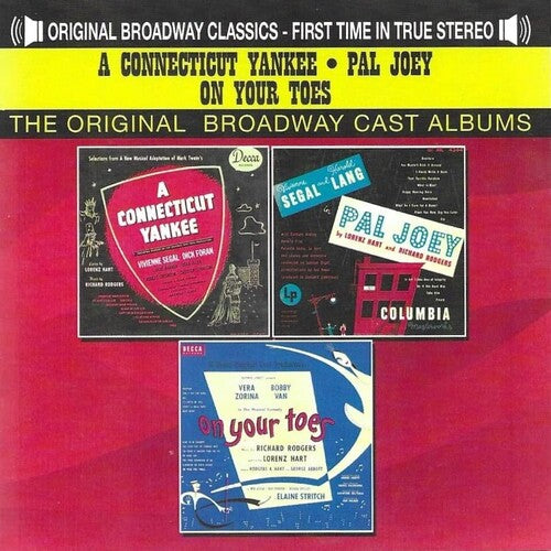Original Cast - Connecticut Yankee - Pal Joey - On Your Toes - Music CD