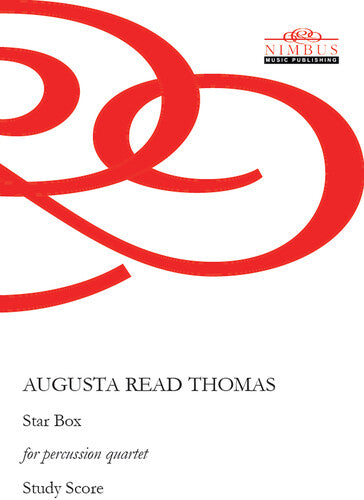 Thomas,augusta Read - Star Box For Percussion - Books