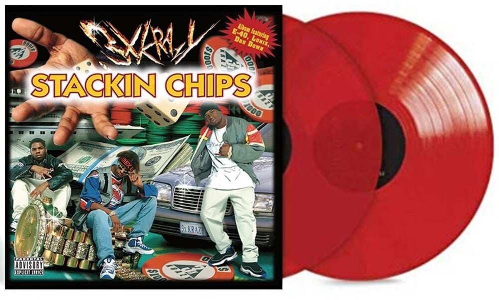 Stackin Chips - Red [Colored Vinyl] (Red) Vinyl Record