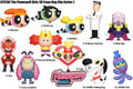 Powerpuff Girls 25th 3d Foam Bag Clip - Powerpuff Girls 25th 3d Foam Bag Clip - Collectibles