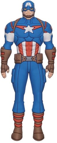 Captain America 3d Foam Bendable Magnet - Captain America 3d Foam Bendable Magnet - Novelties
