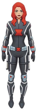 Black Widow 3d Foam Bendable Magnet - Black Widow 3d Foam Bendable Magnet - Novelties