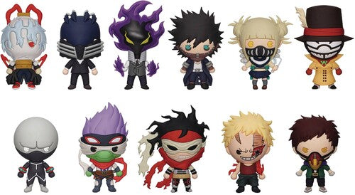 My Hero Academia - Villains 3d Foam Bag Clip - Ser - My Hero Academia - Villains 3d Foam Bag Clip - Ser - Collectibles