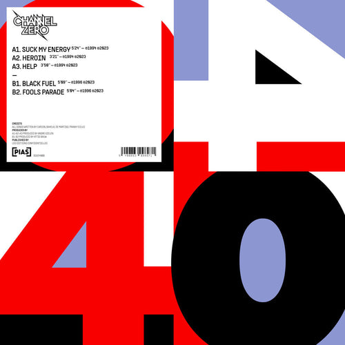 '- Pias 40 [12" Vinyl] Vinyl Record