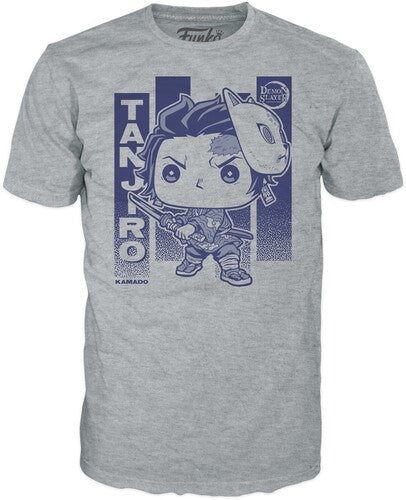 Funko Boxed Tee: - Demon Slayer- Tanjiro W/wisteria- Xs - Collectibles